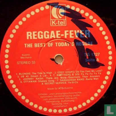 Reggae Fever - The Best Of Today's Reggae - Image 3