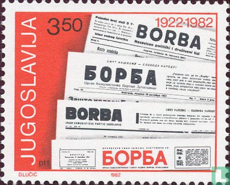 'Borba' nieuwsblad