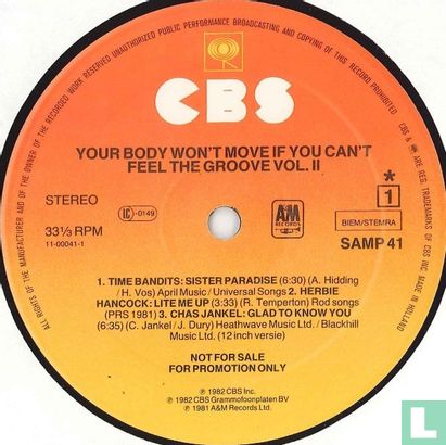 Your Body Won't Move If You Can't Feel The Groove Vol.II - Bild 2