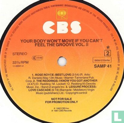 Your Body Won't Move If You Can't Feel The Groove Vol.II - Bild 3