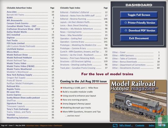 Model Railroad Hobbyist 5 / 6 (May/Jun 2010) - Afbeelding 2