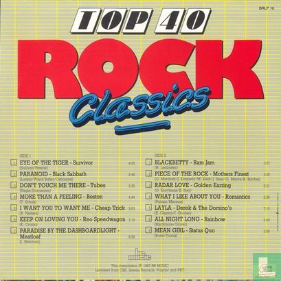 Top 40 Rock Classics - Afbeelding 2