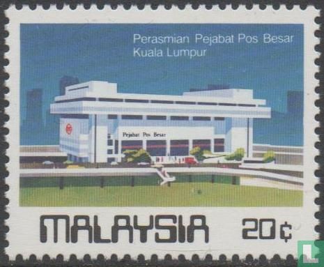 Nieuw hoofdpostkantoor in Kuala Lumpur
