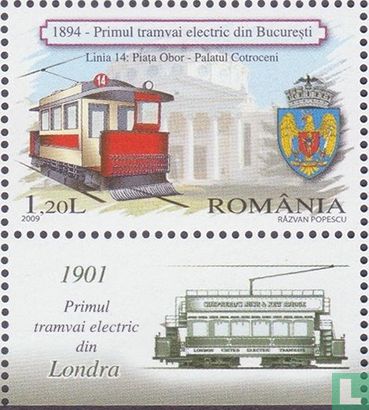 Electrics trams in Europe    