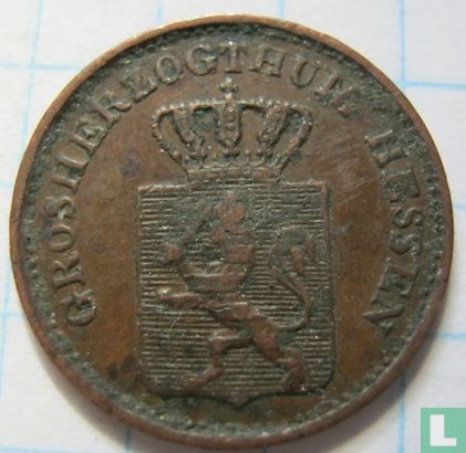 Hessen-Darmstadt 1 pfennig 1869 - Afbeelding 2
