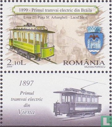 Electrics trams in Europe      