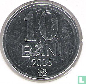 Moldavie 10 bani 2005 - Image 1