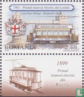 Electrics trams in Europe   