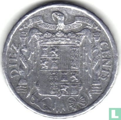 Espagne 10 centimos 1941 (PLVS)  - Image 2