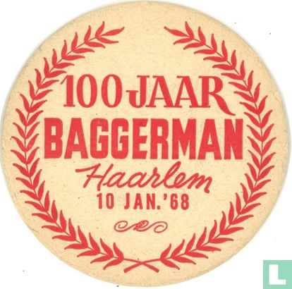 100 jaar Baggerman Haarlem / Heineken bier - Bild 1