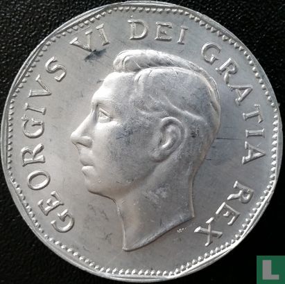 Canada 5 cents 1951 "200th Anniversary of the Discovery of Nickel"  - Afbeelding 2