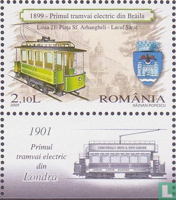 Electrics trams in Europe  