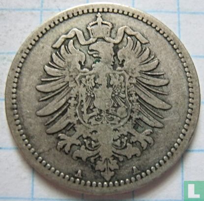 Empire allemand 50 pfennig 1877 (A - type 1) - Image 2