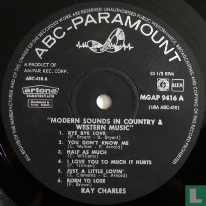 Modern Sounds in Country & Western Music - Image 3