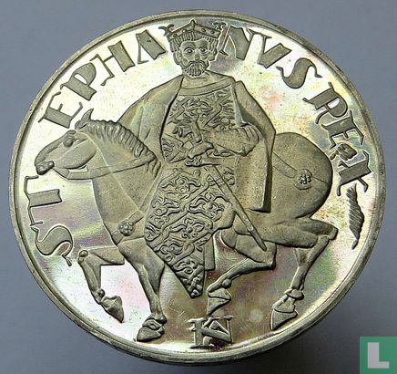 Hongarije 50 forint 1972 (PROOF) "1000th anniversary Birth of King St. Stephen" - Afbeelding 2