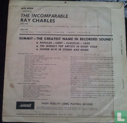The Incomparable Ray Charles - Bild 2