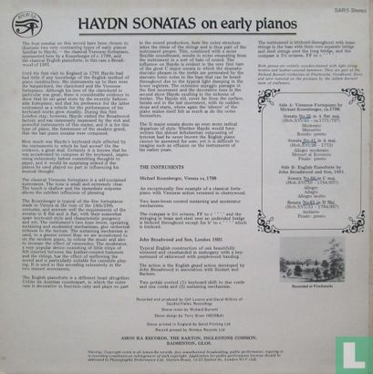 Haydn sonatas on early piano's - Afbeelding 2