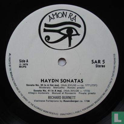 Haydn sonatas on early piano's - Afbeelding 3