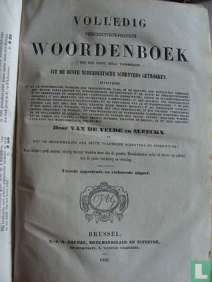 Volledig Nederduitsch-Fransch woordenboek - Image 3