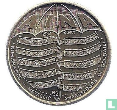 Israel American-Israel Numismatic Association (Ambassadors of Goodwill) 1983 - Image 1