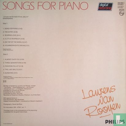 Songs For Piano - Image 2