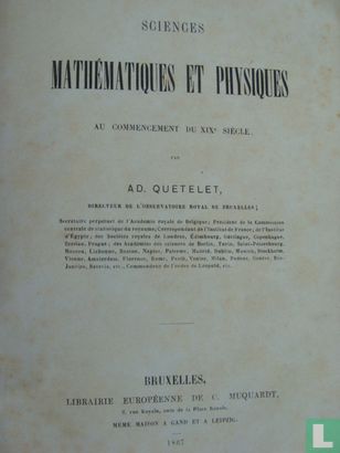 Sciences Mathématiques et Physiques - Afbeelding 3