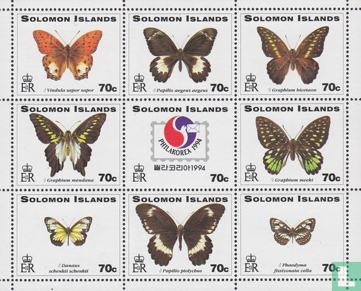 Philakorea 94 - Butterflies