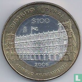 Mexico 100 pesos 2006 "180th anniversary of Federation - Distrito Federal" - Afbeelding 1