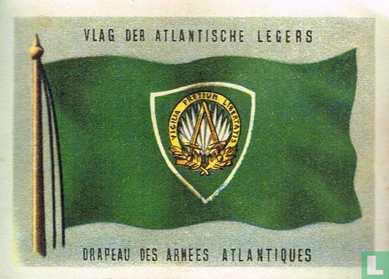 Vlag der Atlantische legers / Drapeau des Armees Atlantiques - Image 1