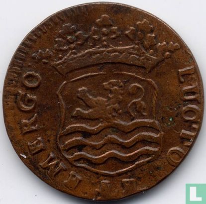 Zealand 1 duit 1740 - Image 2