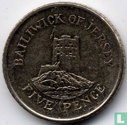 Jersey 5 pence 2006 - Afbeelding 2