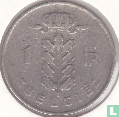 Belgium 1 franc 1952 (NLD) - Image 2