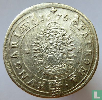 Hungary 15 krajczar 1676 - Image 1