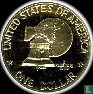 Verenigde Staten 1 dollar 1976 (PROOF - koper bekleed met koper-nikkel - type 2) "200th anniversary of Independence" - Afbeelding 2