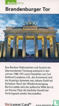 Berlin Mitte - Brandenburger Tor - Bild 1
