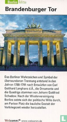 Berlin Mitte - Brandenburger Tor  - Afbeelding 1