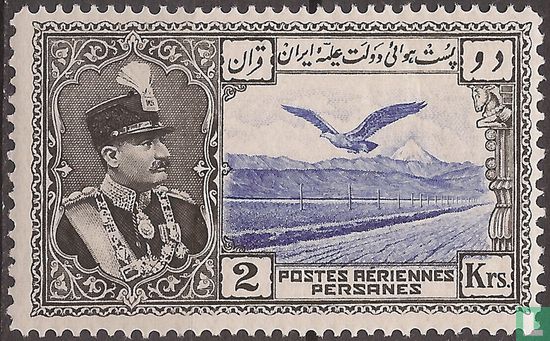 Reza Shah Pahlavi and mountains