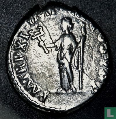 Romeinse Rijk, AR Denarius, 177-192 AD, Commodus, Rome, 186 AD - Afbeelding 2