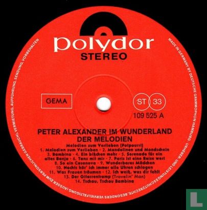 Peter Alexander im Wunderland der Melodien - Bild 3