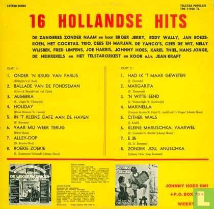 16 Hollandse hits - Afbeelding 2