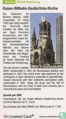 Berlin Charlottenburg - Kaiser-Wilhelm-Gedächtnis-Kirche - Bild 1