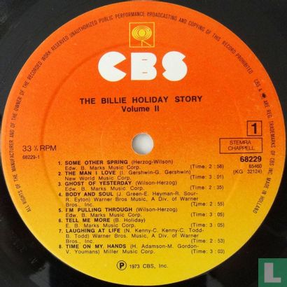 The Billie Holiday Story Volume II - Afbeelding 3