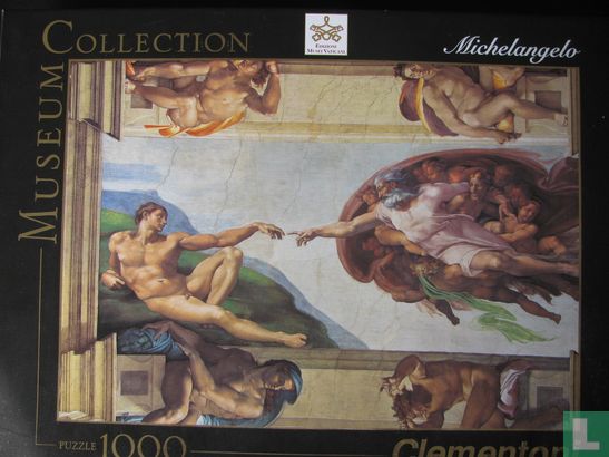 Michelangelo The creation of man