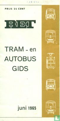R.E.T. Tram- en Autobusgids - Afbeelding 1