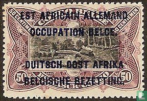 Briefmarken von Belgisch-Kongo, mit Aufdruck - Bild 1