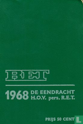 R.E.T. agenda 1968 - Afbeelding 1