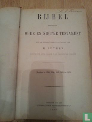 Bijbel, Behelzende het oude en nieuwe testament - Bild 3