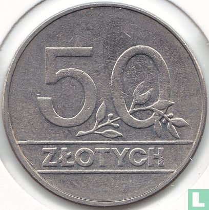 Polen 50 Zlotych 1990 - Bild 2