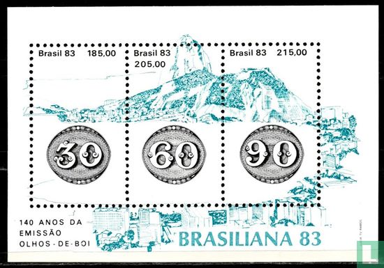 Brasiliana 83 - Ossenoog zegels
