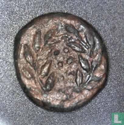 Himera, Sicile  AE17 (6/12, Hemilitron)  420-407 avant J.-C., dirigeant inconnu - Image 2
